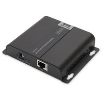 Digitus Professional 4K HDMI Extender über CAT/IP, HDMI Verlängerung schwarz, Empfängereinheit