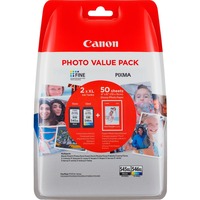 Canon Tinte Valuepack PG-545XL/CL-546XL inkl. 50 Blatt 10x15-Fotopapier