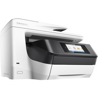 HP OfficeJet Pro 8730, Multifunktionsdrucker weiß, Instant Ink, USB/LAN/WLAN, Scan, Kopie, Fax