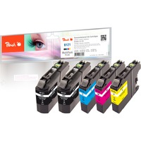 Peach Tinte Spar Pack Plus PI500-164 kompatibel zu Brother LC-121