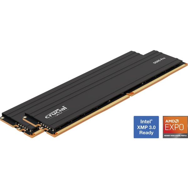 Crucial DIMM 32 GB DDR5-5600 (2x 16 GB) Dual-Kit, Arbeitsspeicher