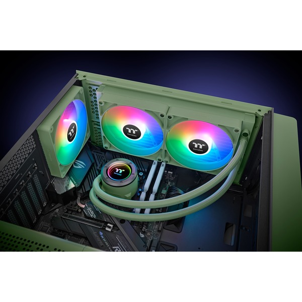Thermaltake TH280 V2 ARGB Sync AIO Liquid Cooler Matcha Green