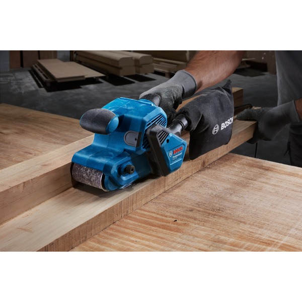 Verwunderlich Bandschleifer Bosch Blau Bilder