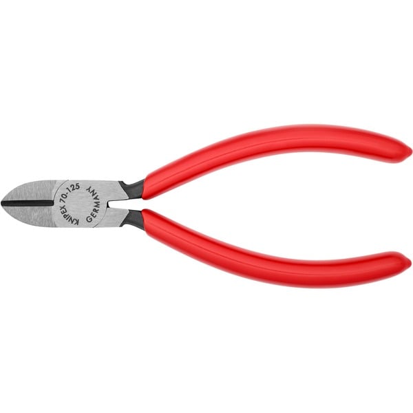 Knipex 70 02 125 Werkstatt Seitenschneider Mit Facette 125 Mm 4003773034025
