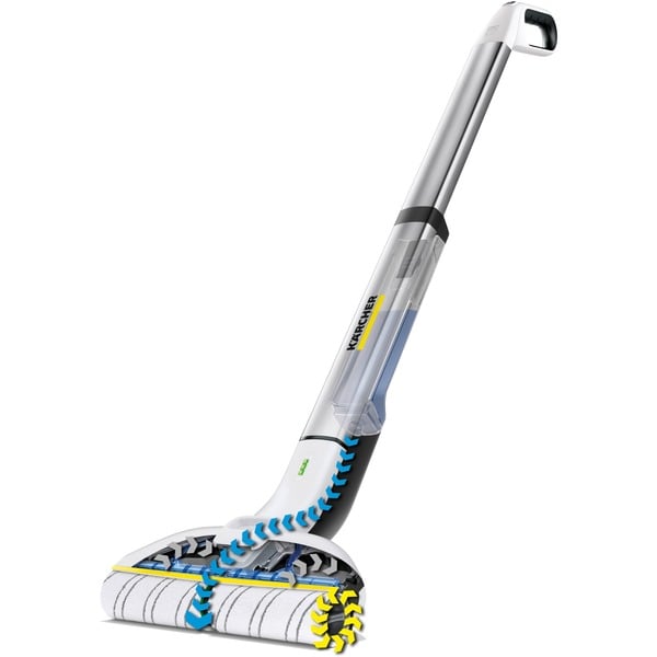 Kärcher Elektrischer Wischmopp EWM 2 Premium, Bodenwischer weiß/schwarz