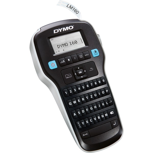Stampante Per Etichette Dymo LabelManager 160 - Tastiera QWERTZ, Etichette Impermeabili, Portatile