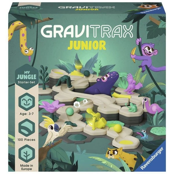 Ravensburger GraviTrax Junior Starter-Set XXL Dino - Kugelbahn Ab 3
