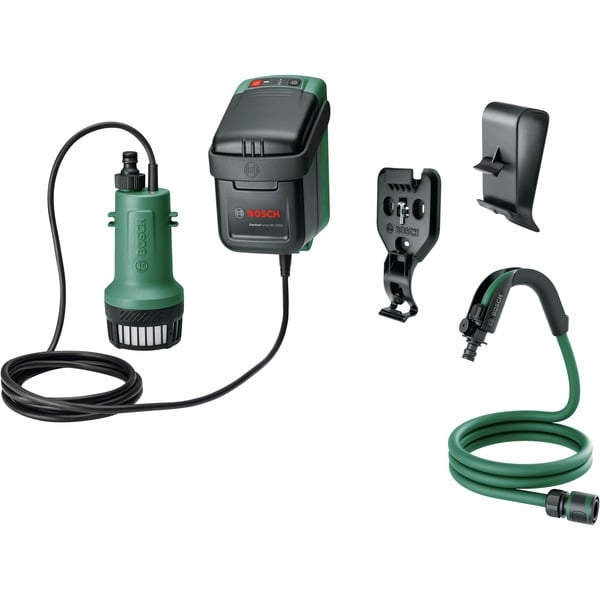 Bosch Heimwerken & Garten GardenPump 18V-2000 solo, Tauch- / Druckpumpe  grün/schwarz, ohne Akku und Ladegerät, POWER FOR ALL ALLIANCE