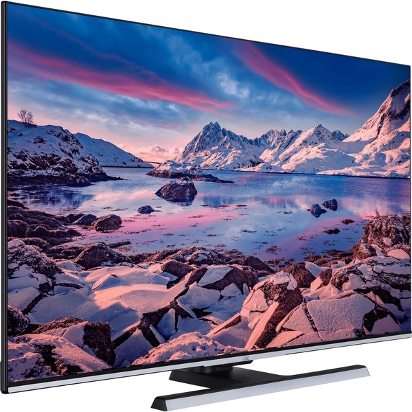 JVC LT-43VU8156, LED-Fernseher 108 cm (43 Zoll), schwarz, UltraHD/4K,  Triple Tuner, SmartTV