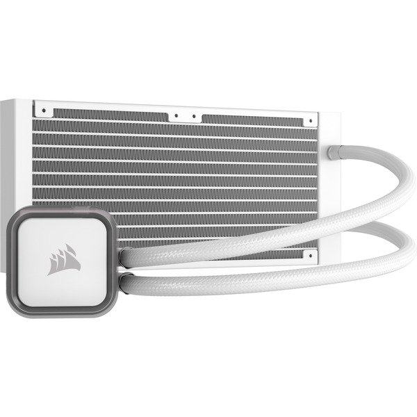 Corsair iCUE H100i RGB ELITE, Wasserkühlung weiß