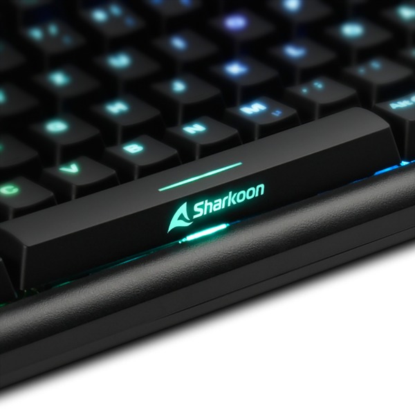 Sharkoon SKILLER SGK30 Red, Gaming-Tastatur schwarz, DE-Layout