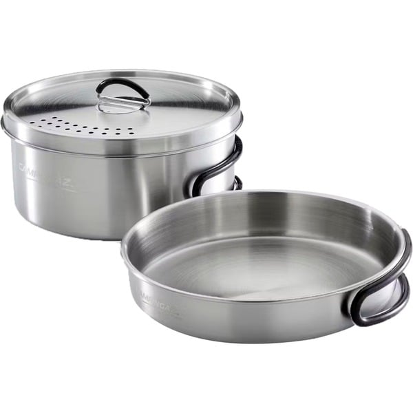 Set De Cuisine Camping Campingaz 3 Pièces - Casserole, Poêle, Vaisselle, Neuf