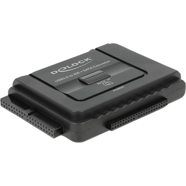 Câble SATA Delock 15 Pin Mâle > 4 X 15 Pin Femelle – 40cm – Noir – Ref 60395