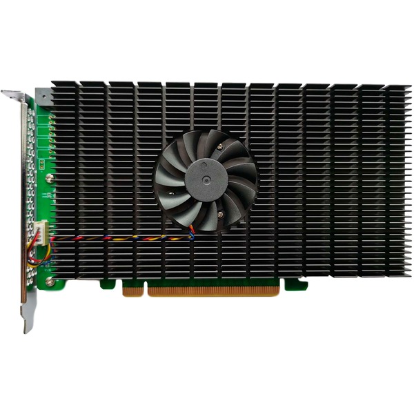 HighPoint SSD7505 PCIe 4.0 > 4x M.2 NVMe SSD, RAID-Karte