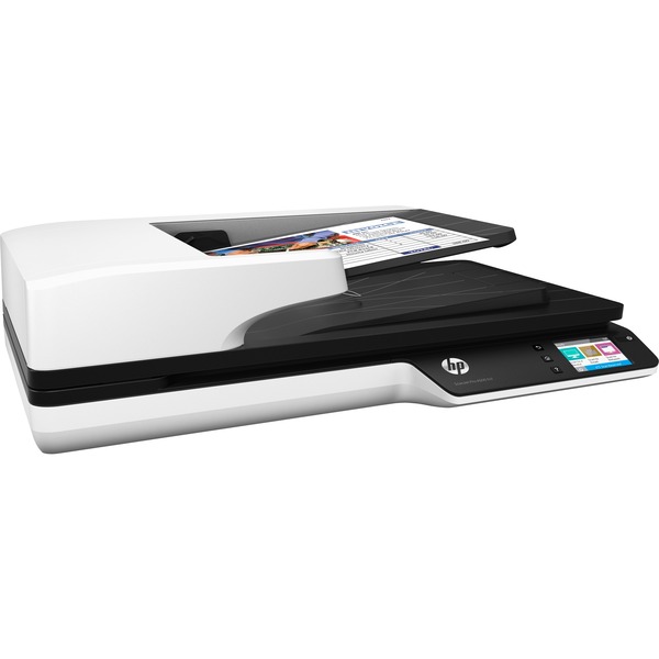 Hp Scanjet Pro 4500 Fn1 Flachbettscanner Weiss Schwarz