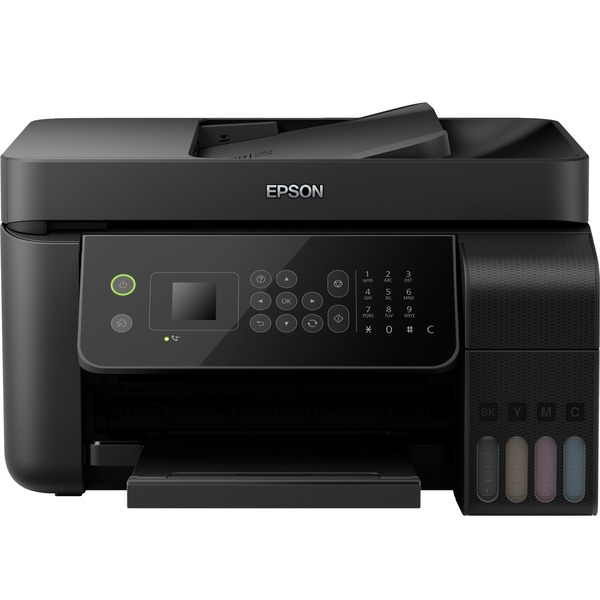 Epson EcoTank ET-4700, Multifunktionsdrucker schwarz, USB, WLAN, LAN, WiFi direct, Scan, Kopie, Fax