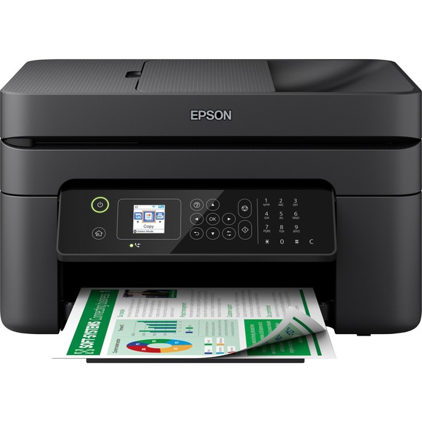 Epson Workforce WF-2830DWF, Multifunktionsdrucker schwarz, USB, WLAN, Scan, Kopie, Fax