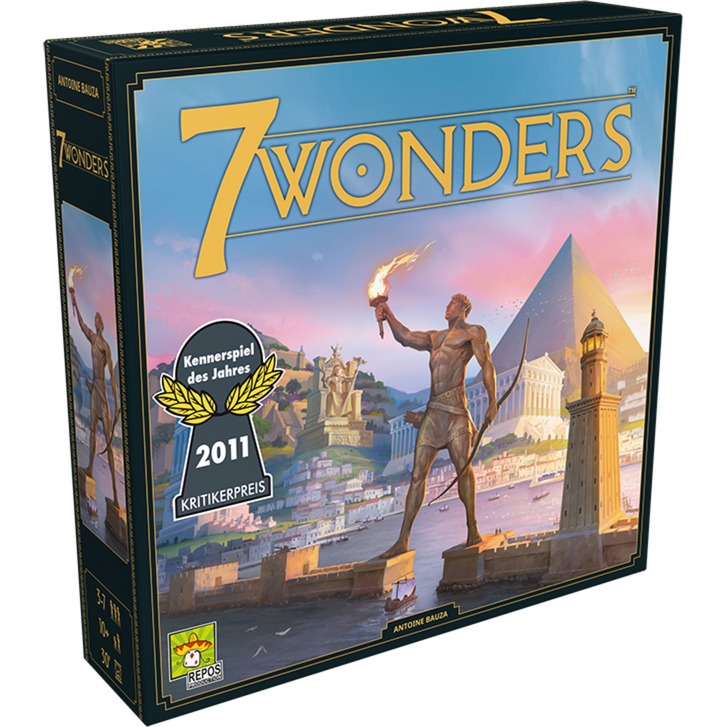 Image of Alternate - 7 Wonders - Grundspiel - neues Design, Brettspiel online einkaufen bei Alternate
