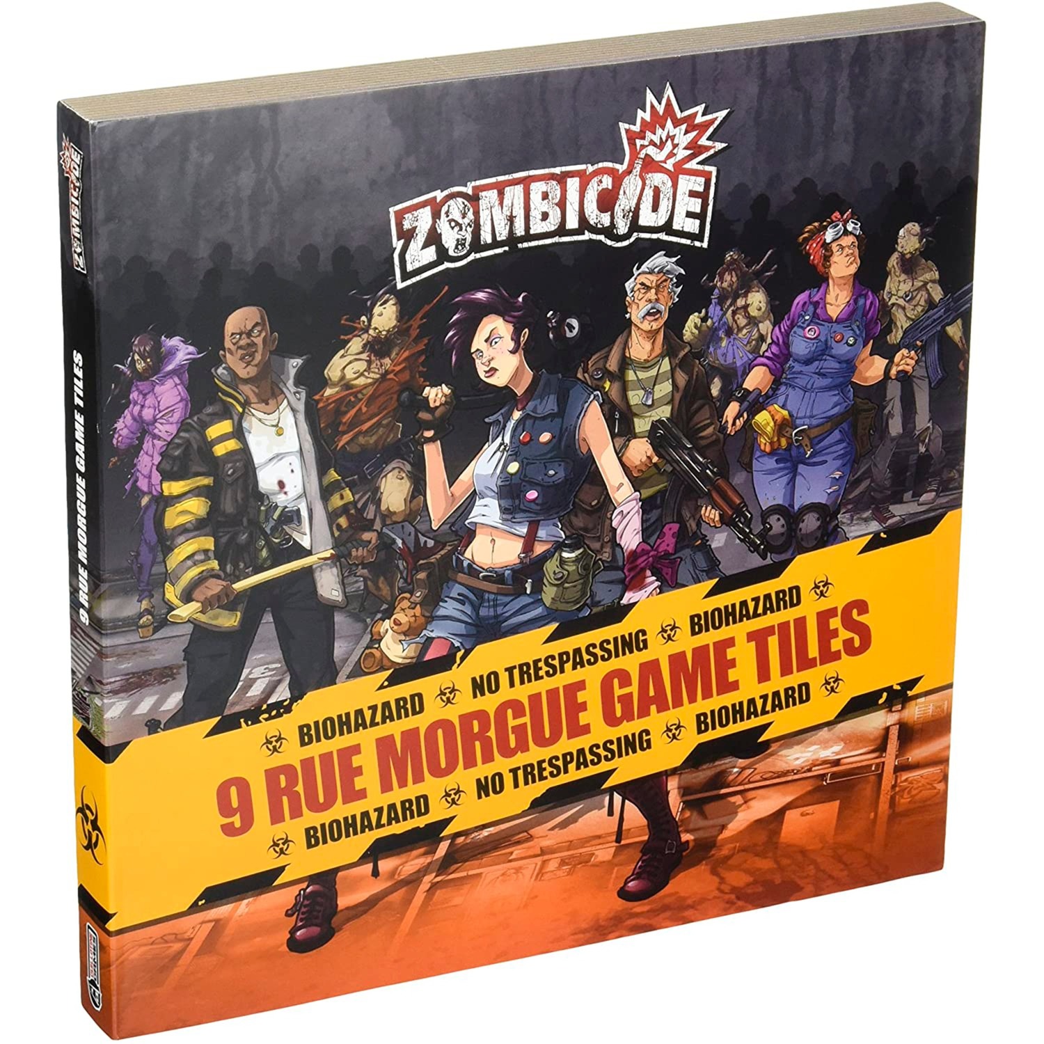 Image of Alternate - Zombicide: 9 Rue Morgue Game Tiles, Brettspiel online einkaufen bei Alternate