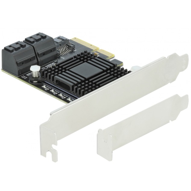 Image of Alternate - PCIe 5P SATA x4 LP, Schnittstellenkarte online einkaufen bei Alternate