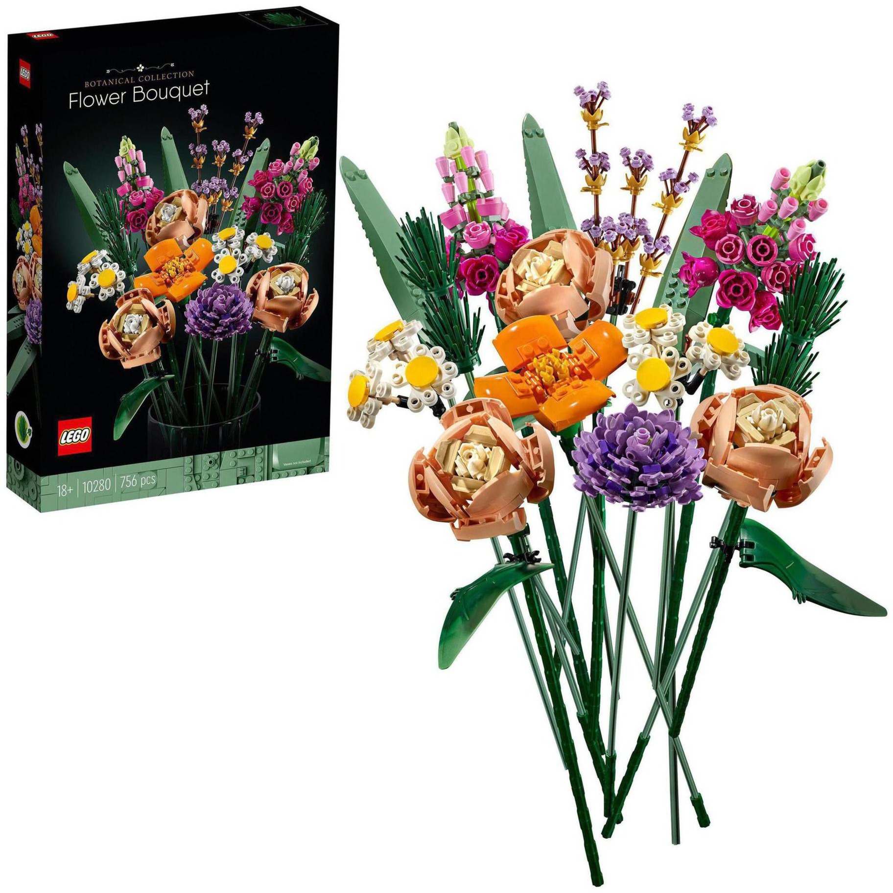 Image of Alternate - 10280 Creator Expert Blumenstrauß, Konstruktionsspielzeug online einkaufen bei Alternate