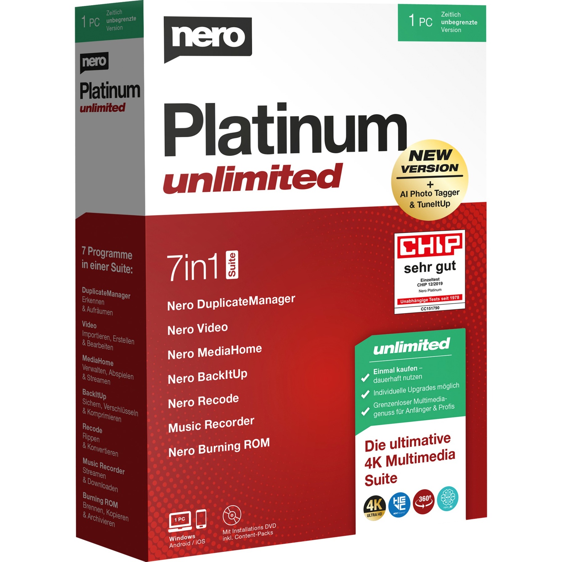 Image of Alternate - Platinum Unlimited, Multimedia-Software online einkaufen bei Alternate