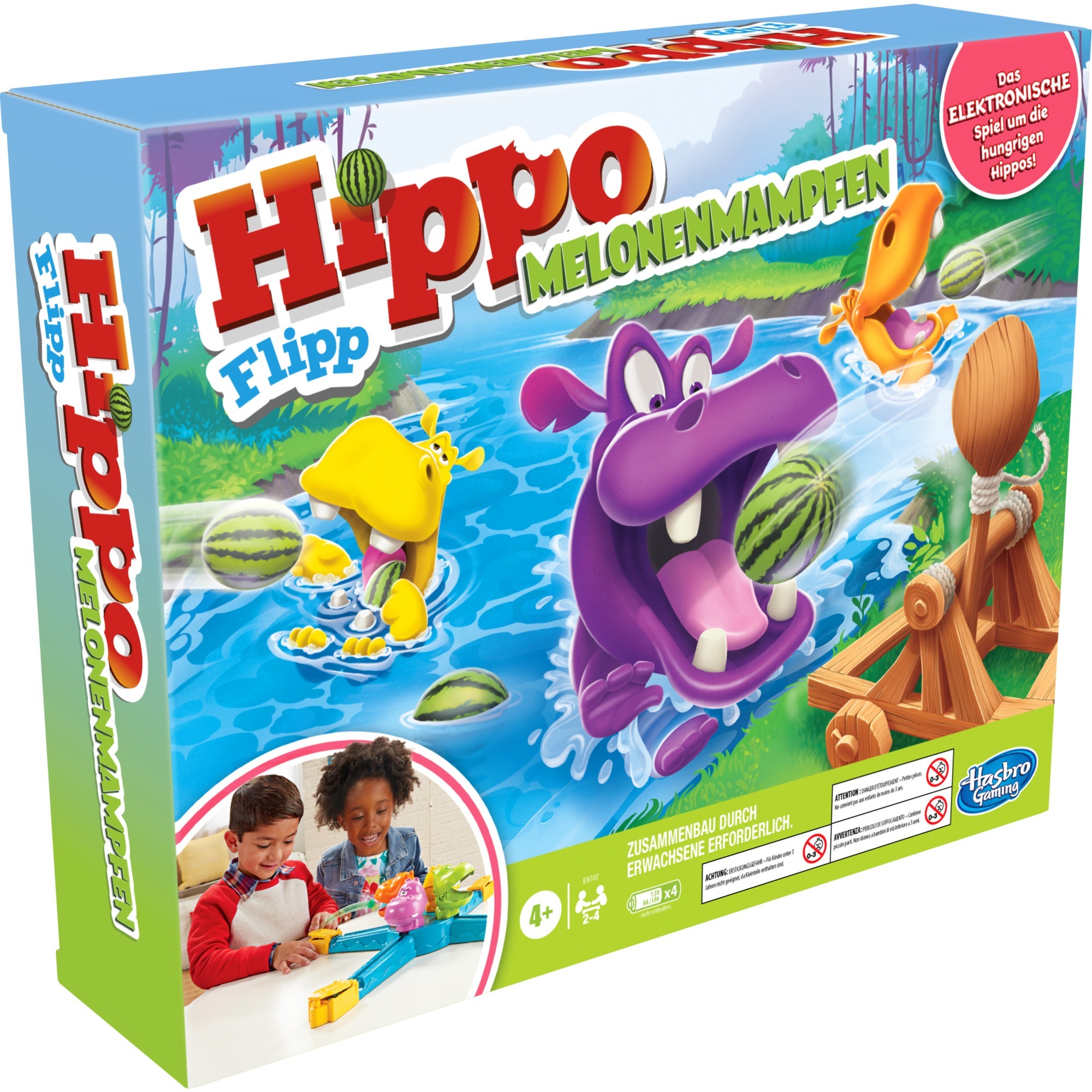 Image of Alternate - Hippo Flipp Melonenmampfen, Geschicklichkeitsspiel online einkaufen bei Alternate