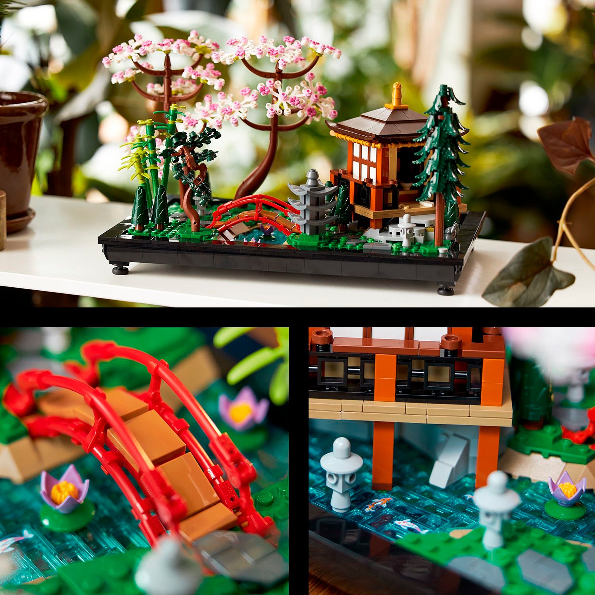 LEGO 10315 Icons Garten der Stille, Konstruktionsspielzeug