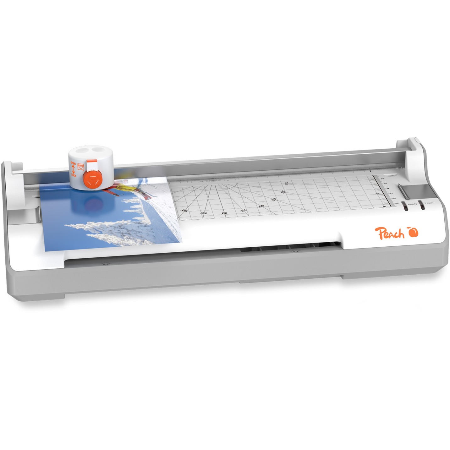 Peach 6 in 1 Laminiergerät inkl. Eckenrunder und Trimmer A4 (PBP350 )