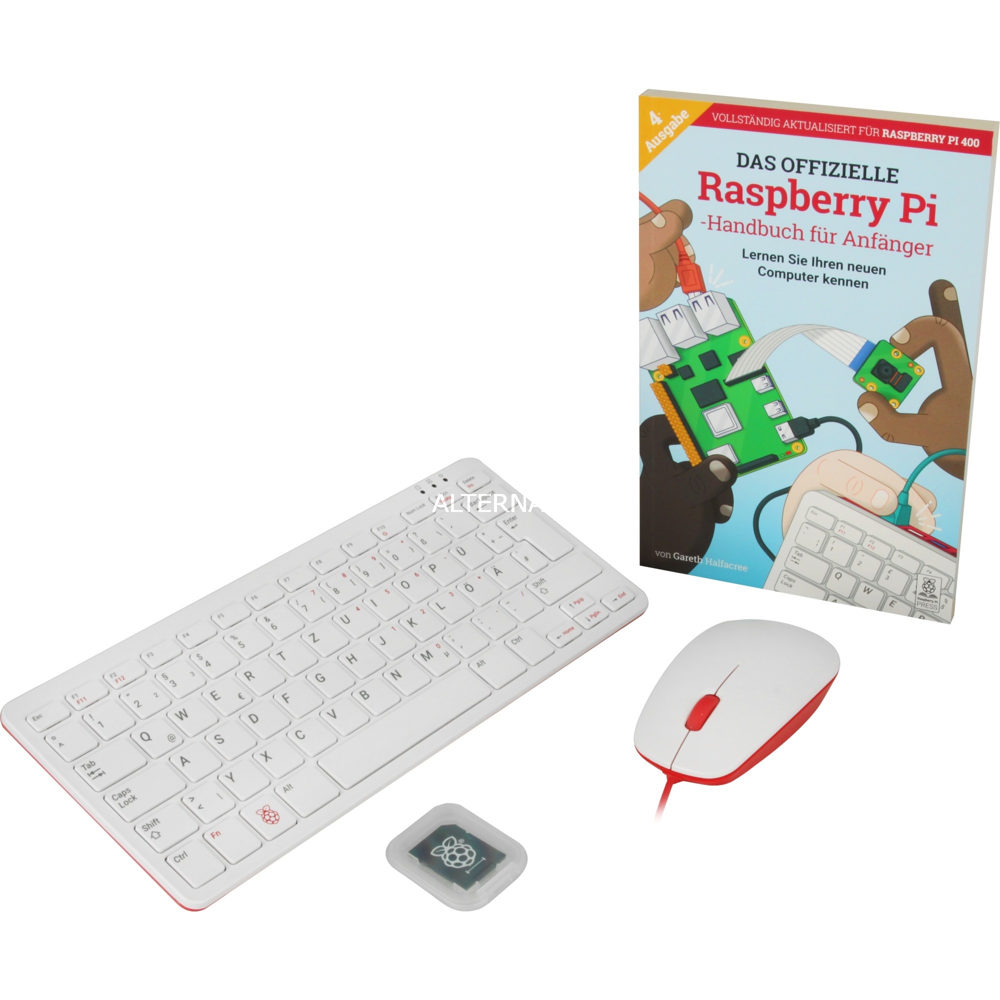 Image of Alternate - Raspberry Pi 400 Kit, Mini-PC online einkaufen bei Alternate