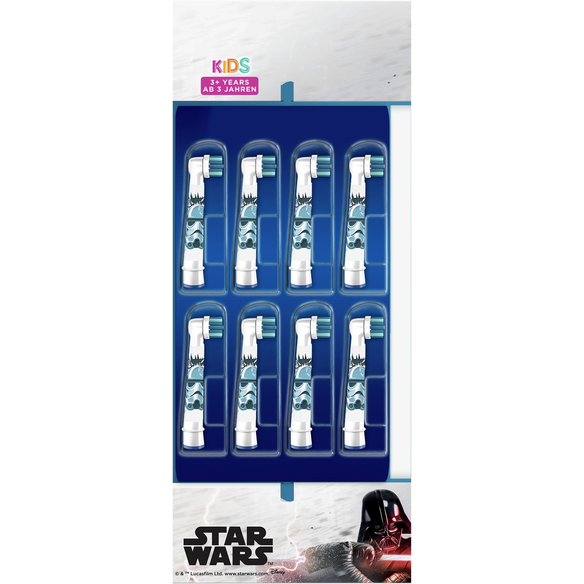 Image of Alternate - Oral-B Kids Star Wars 8er, Aufsteckbürste online einkaufen bei Alternate