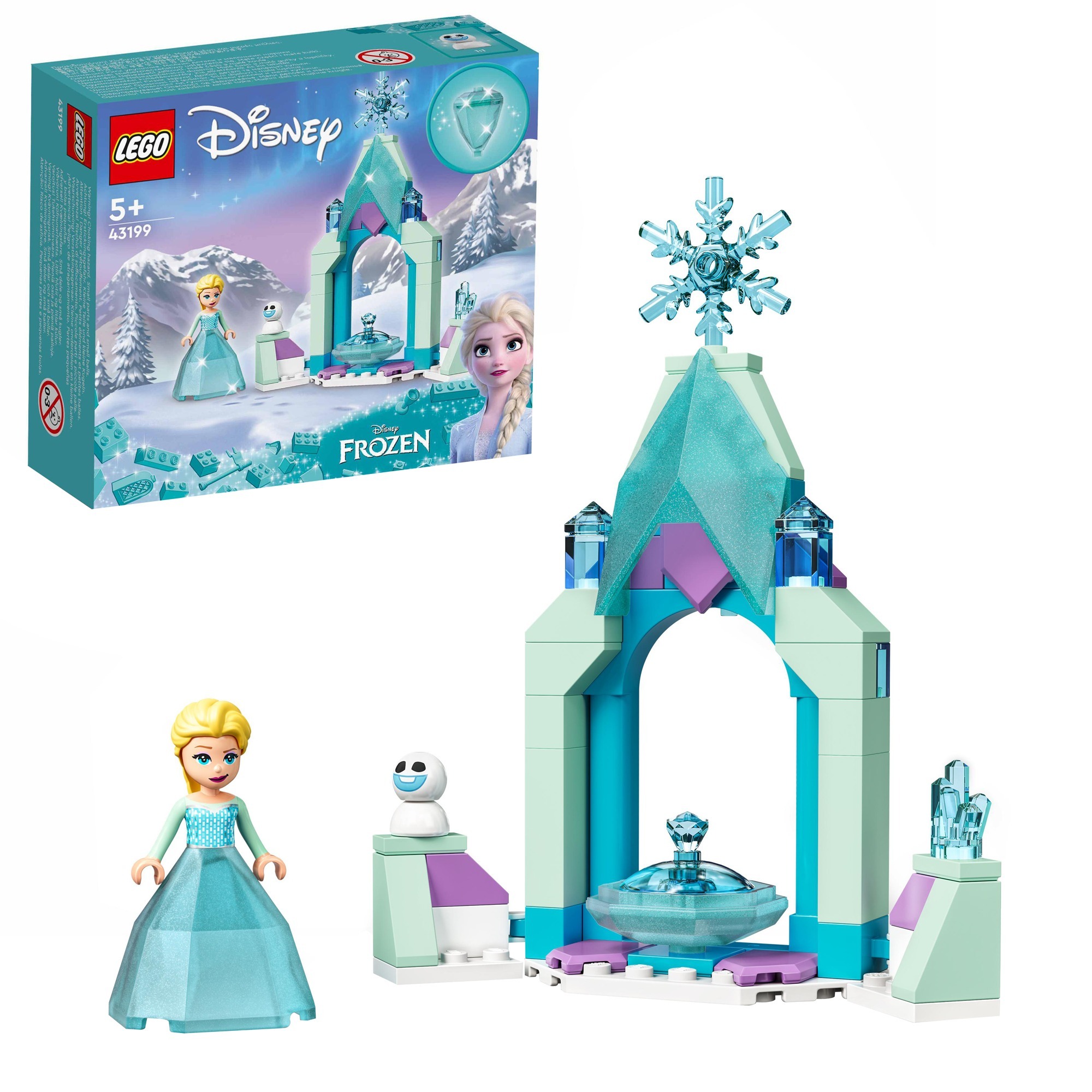 Image of Alternate - 43199 Disney Princess Elsas Schlosshof, Konstruktionsspielzeug online einkaufen bei Alternate