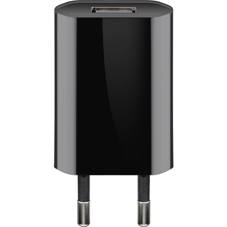 Image of Alternate - USB-Ladegerät 1 A (5W) schwarz online einkaufen bei Alternate