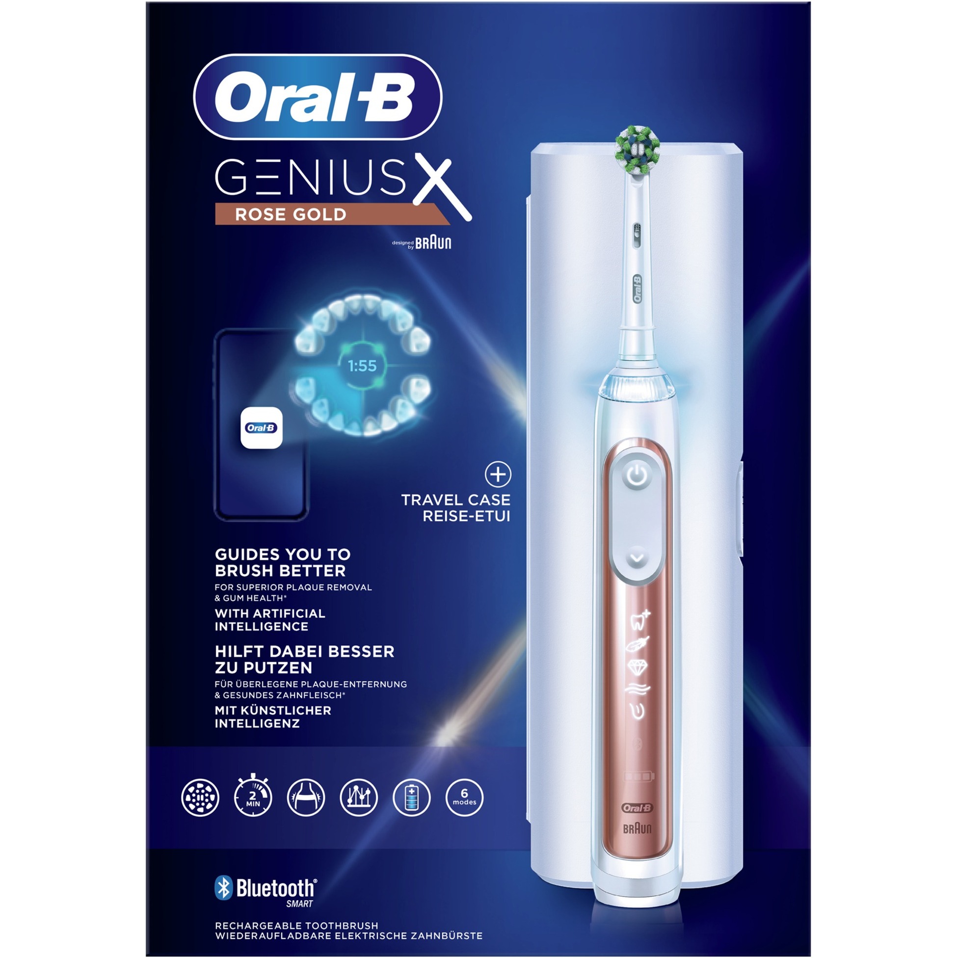 Image of Alternate - Oral-B Genius X, Elektrische Zahnbürste online einkaufen bei Alternate