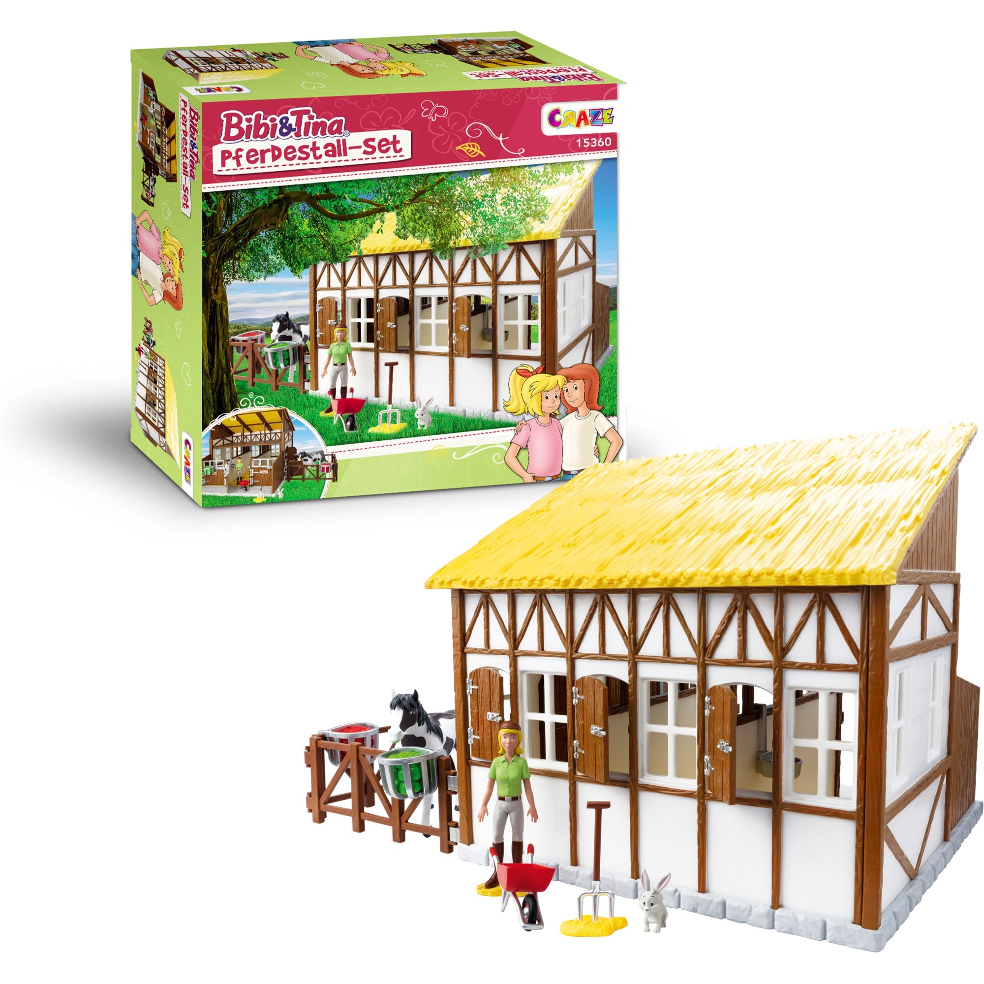 Image of Alternate - Bibi & Tina Pferdestall-Set mit Figuren, Spielfigur online einkaufen bei Alternate