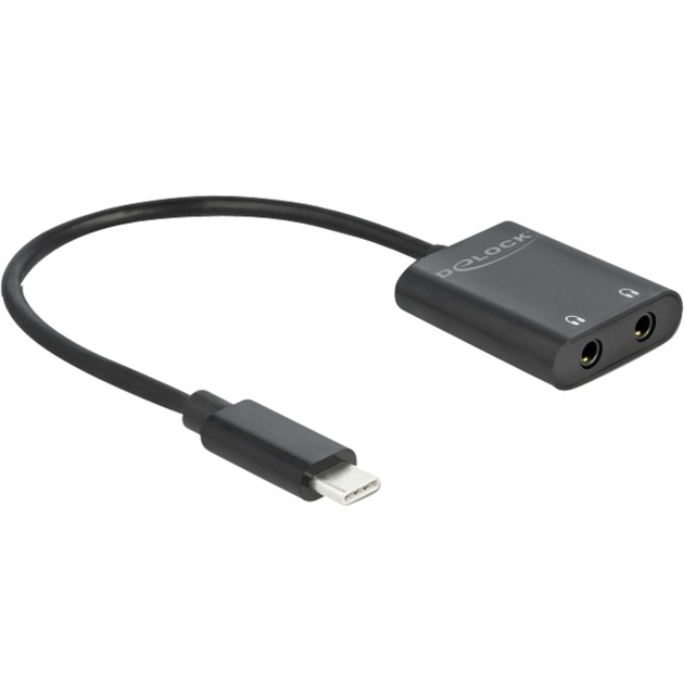 Image of Alternate - Audio Splitter USB-C > 2x Klinkenbuchse, Splitter & Switches online einkaufen bei Alternate