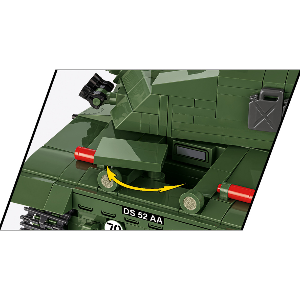 COBI Challenger 2, Konstruktionsspielzeug Maßstab 1:35