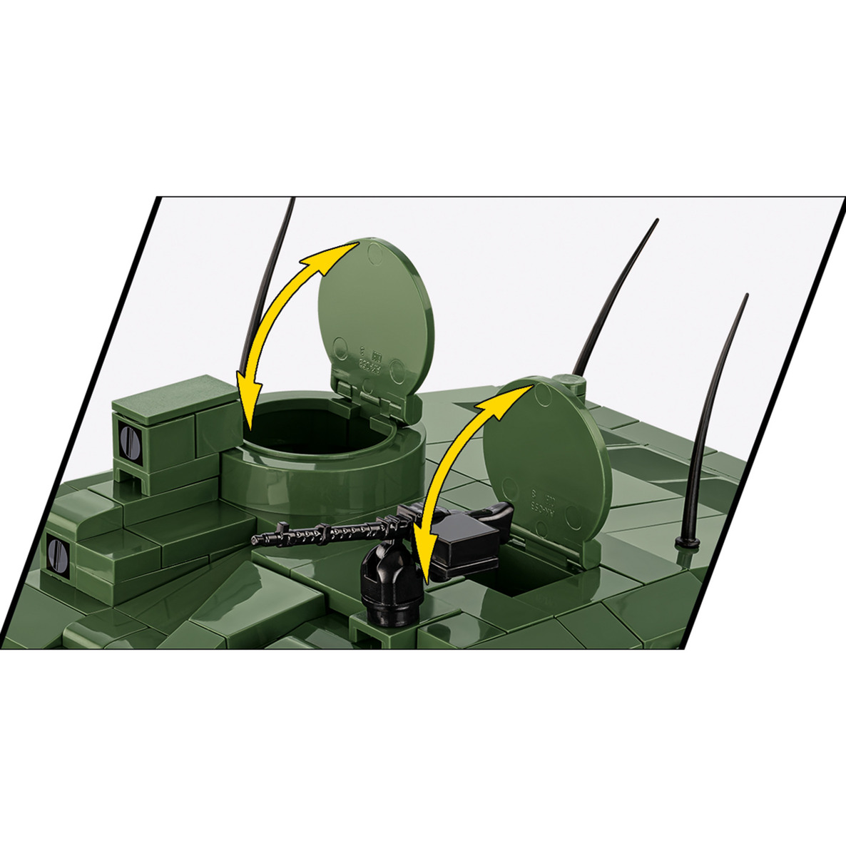 COBI Challenger 2, Konstruktionsspielzeug Maßstab 1:35