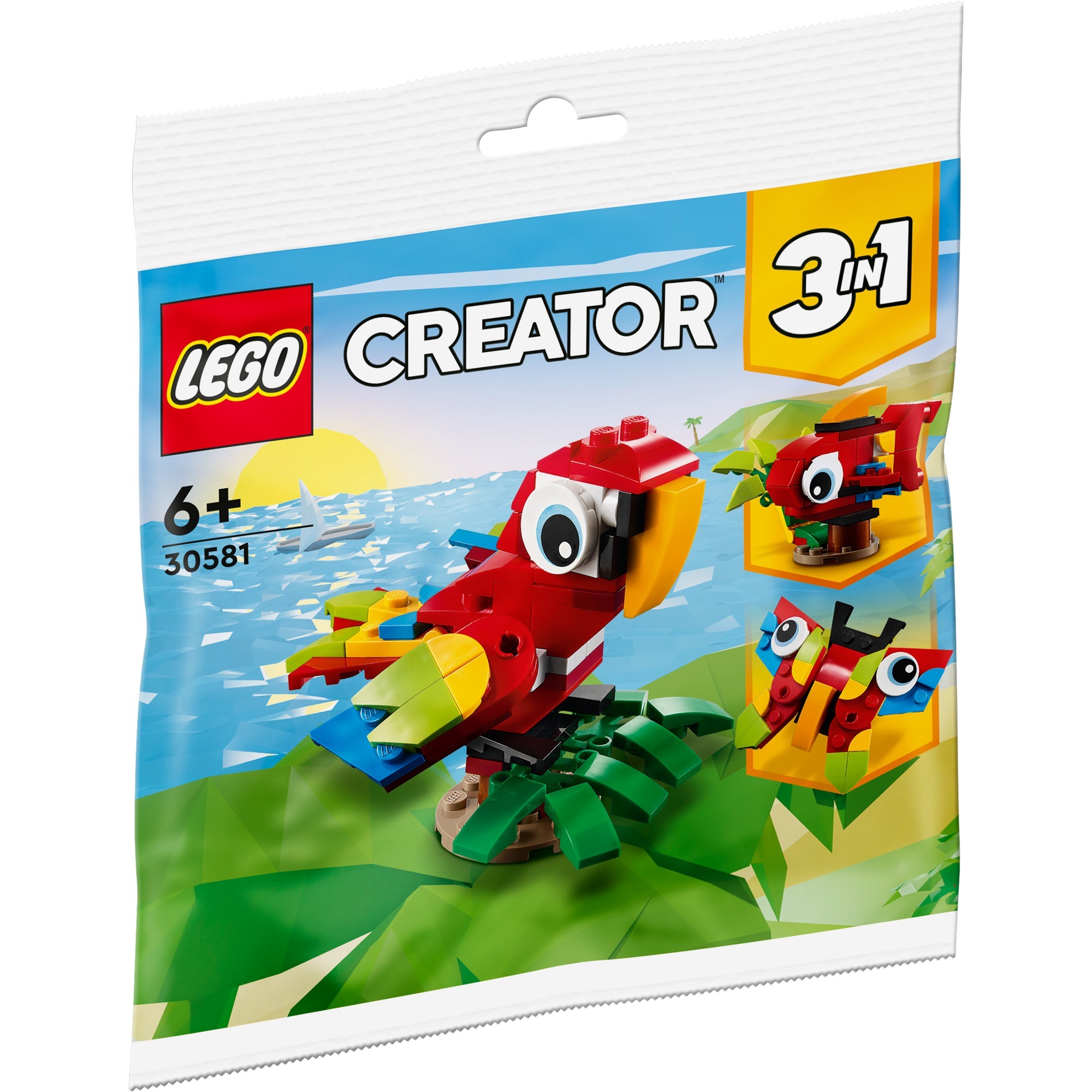Image of Alternate - 30581 Creator Tropischer Papagei, Konstruktionsspielzeug online einkaufen bei Alternate
