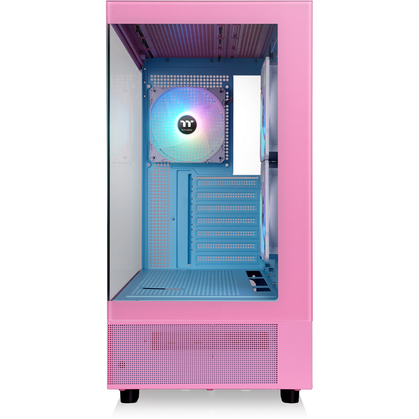 Thermaltake View 270 Plus TG ARGB , Tower-Gehäuse rosa, Tempered Glass x 2