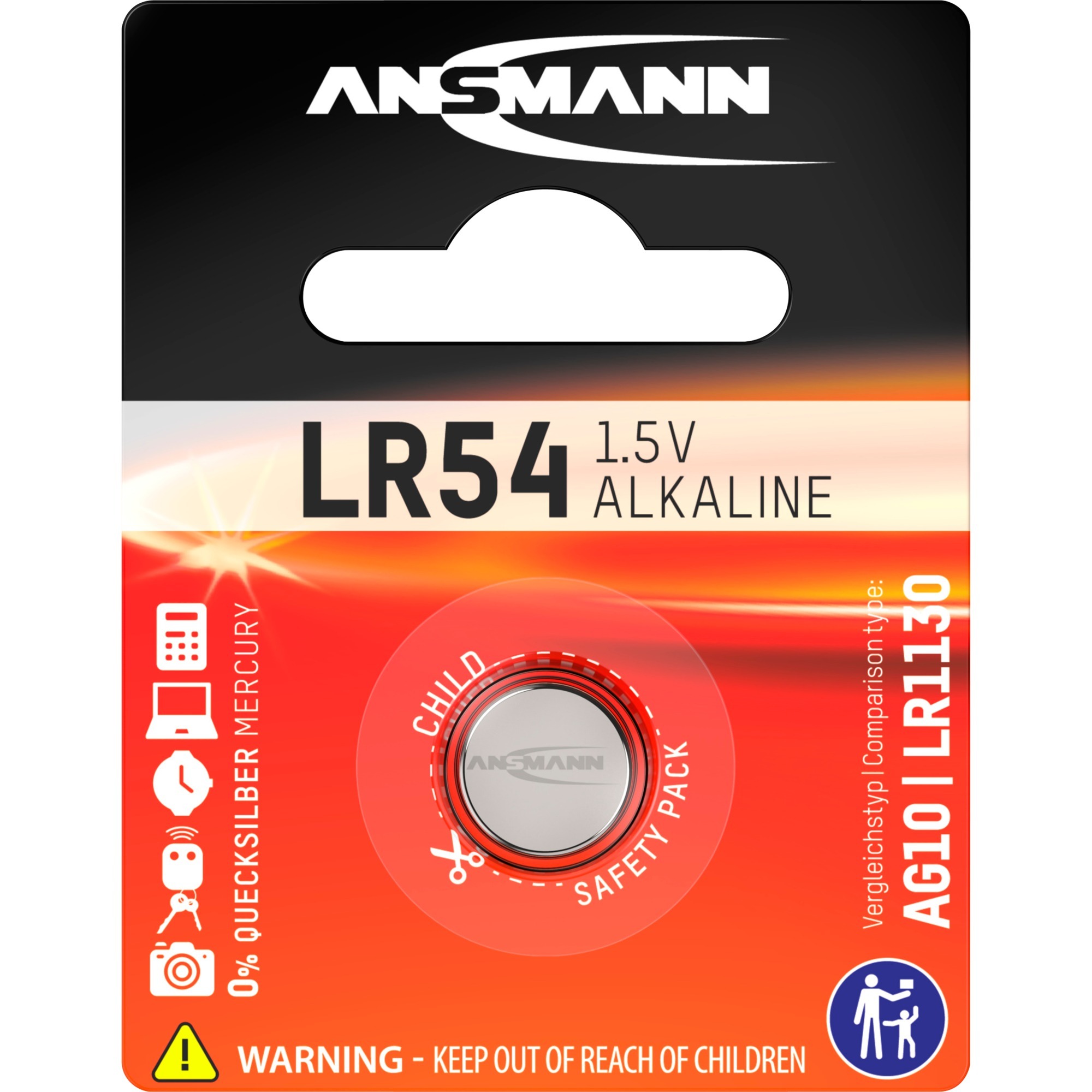 Image of Alternate - LR54, Batterie online einkaufen bei Alternate