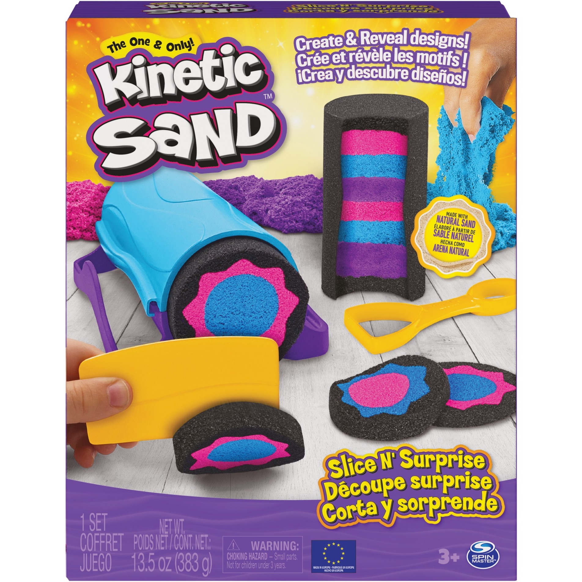 Image of Alternate - Kinetic Sand - Slice N''Surprise Set, Spielsand online einkaufen bei Alternate