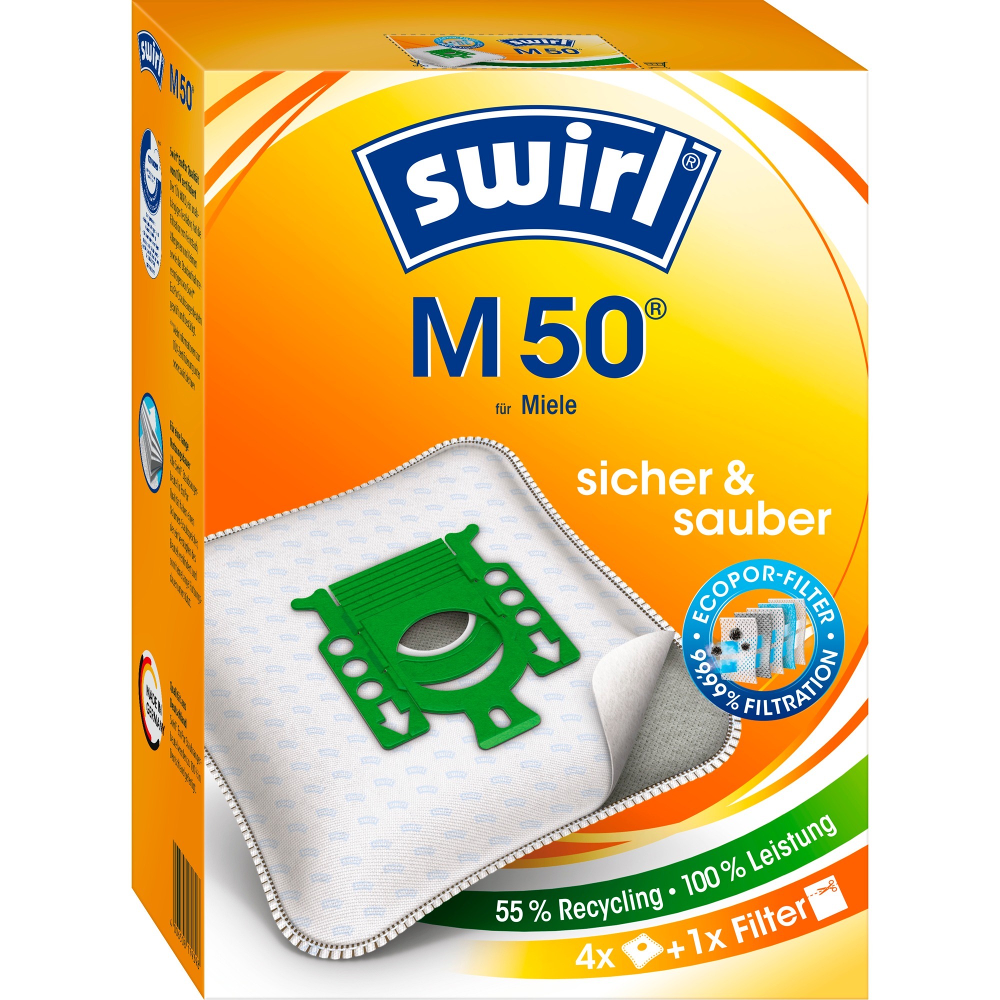 Staubsaugerbeutel M50 EcoPor