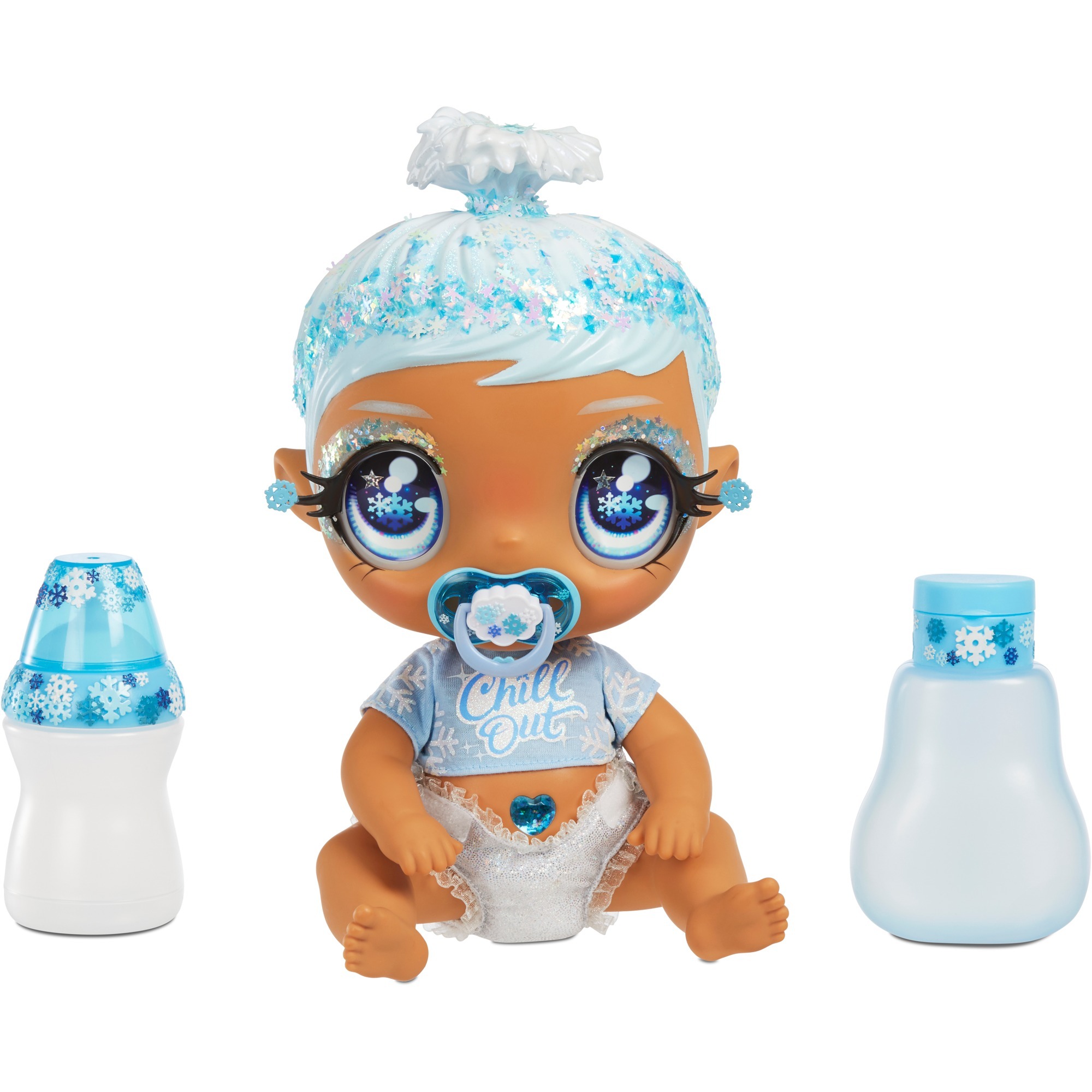 Image of Alternate - Glitter Babyz Doll - Light Blue (Snowflake), Puppe online einkaufen bei Alternate