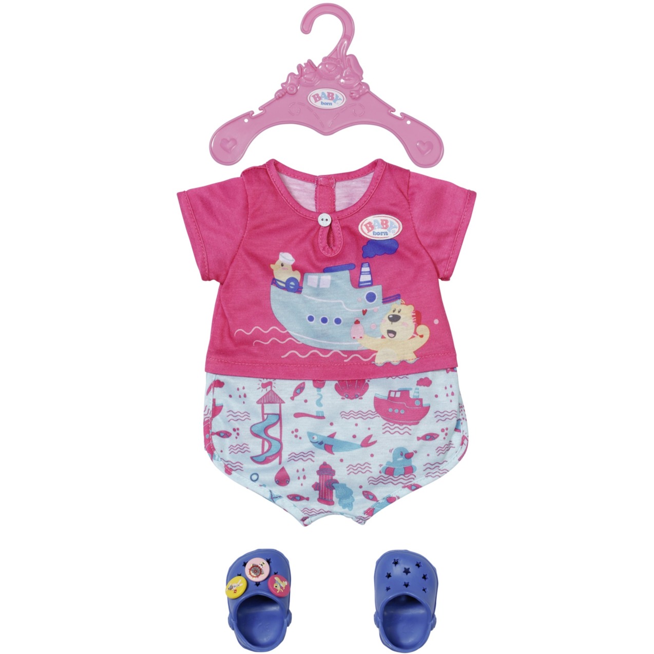 Image of Alternate - BABY born® Bath Pyjama & Clogs 43cm, Puppenzubehör online einkaufen bei Alternate