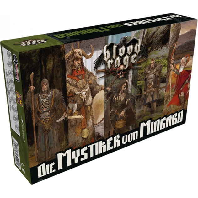 Image of Alternate - Blood Rage - Die Mystiker von Midgard, Brettspiel online einkaufen bei Alternate