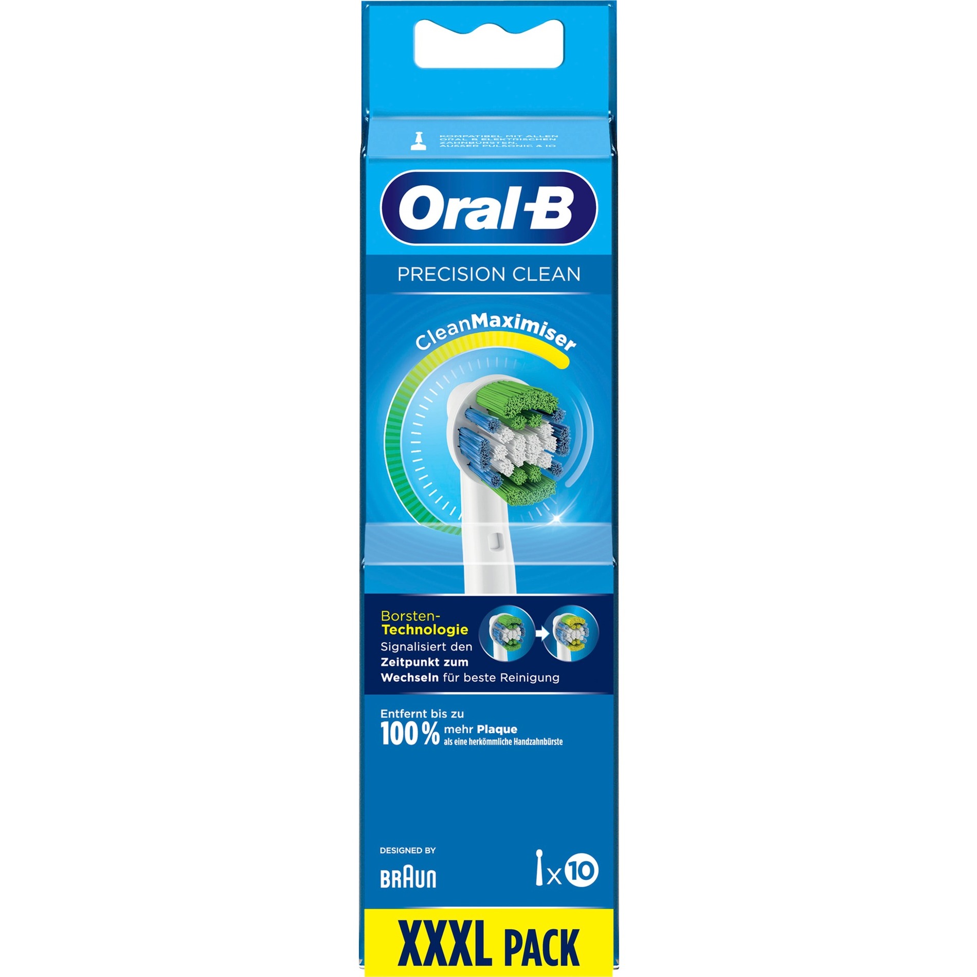 Image of Alternate - Oral-B Precision Clean CleanMaximiser 10er, Aufsteckbürste online einkaufen bei Alternate