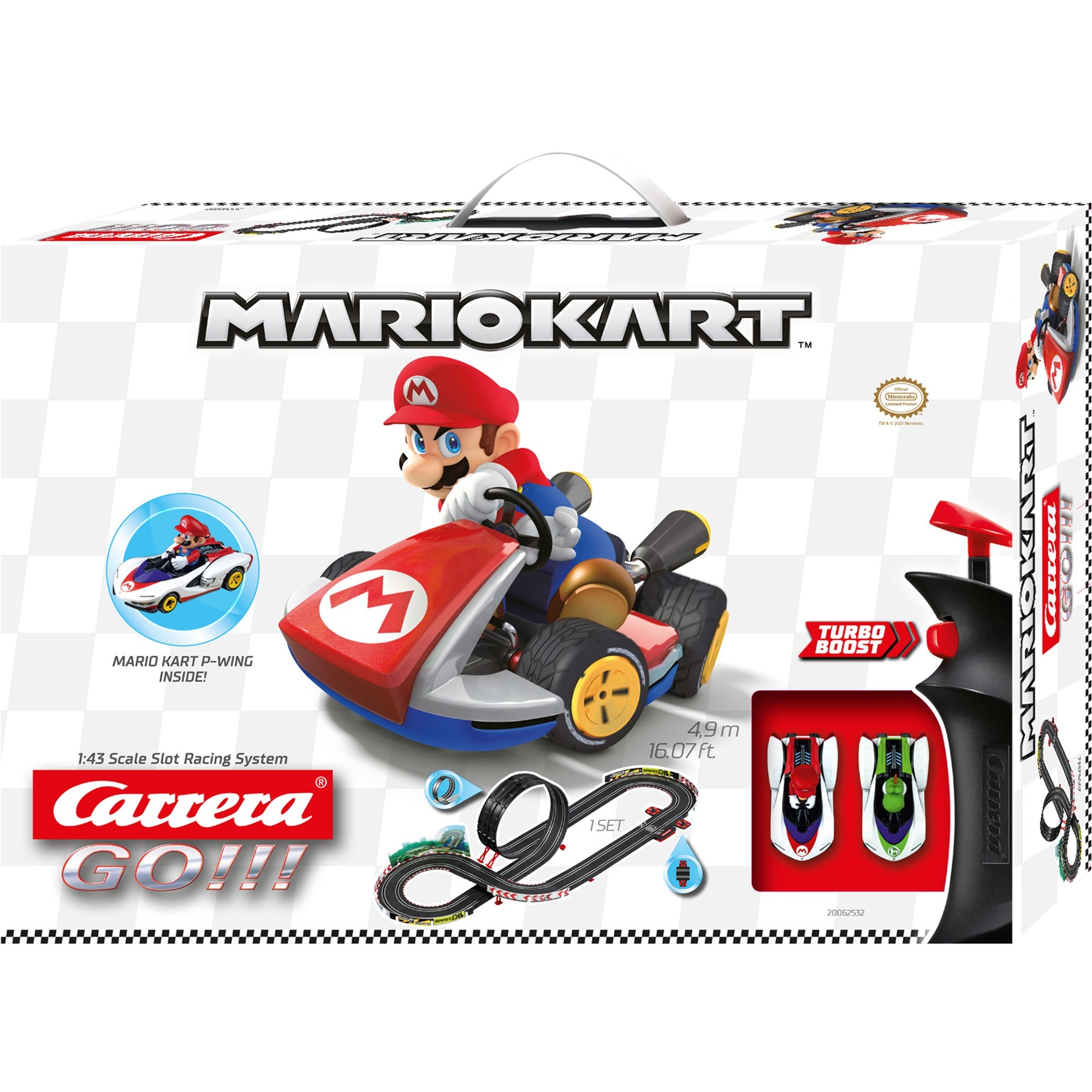 Image of Alternate - GO!!! Nintendo Mario Kart - P-Wing, Rennbahn online einkaufen bei Alternate