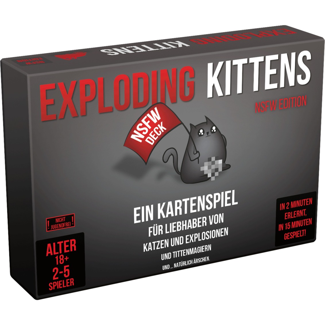 Image of Alternate - Exploding Kittens NSFW Edition, Kartenspiel online einkaufen bei Alternate