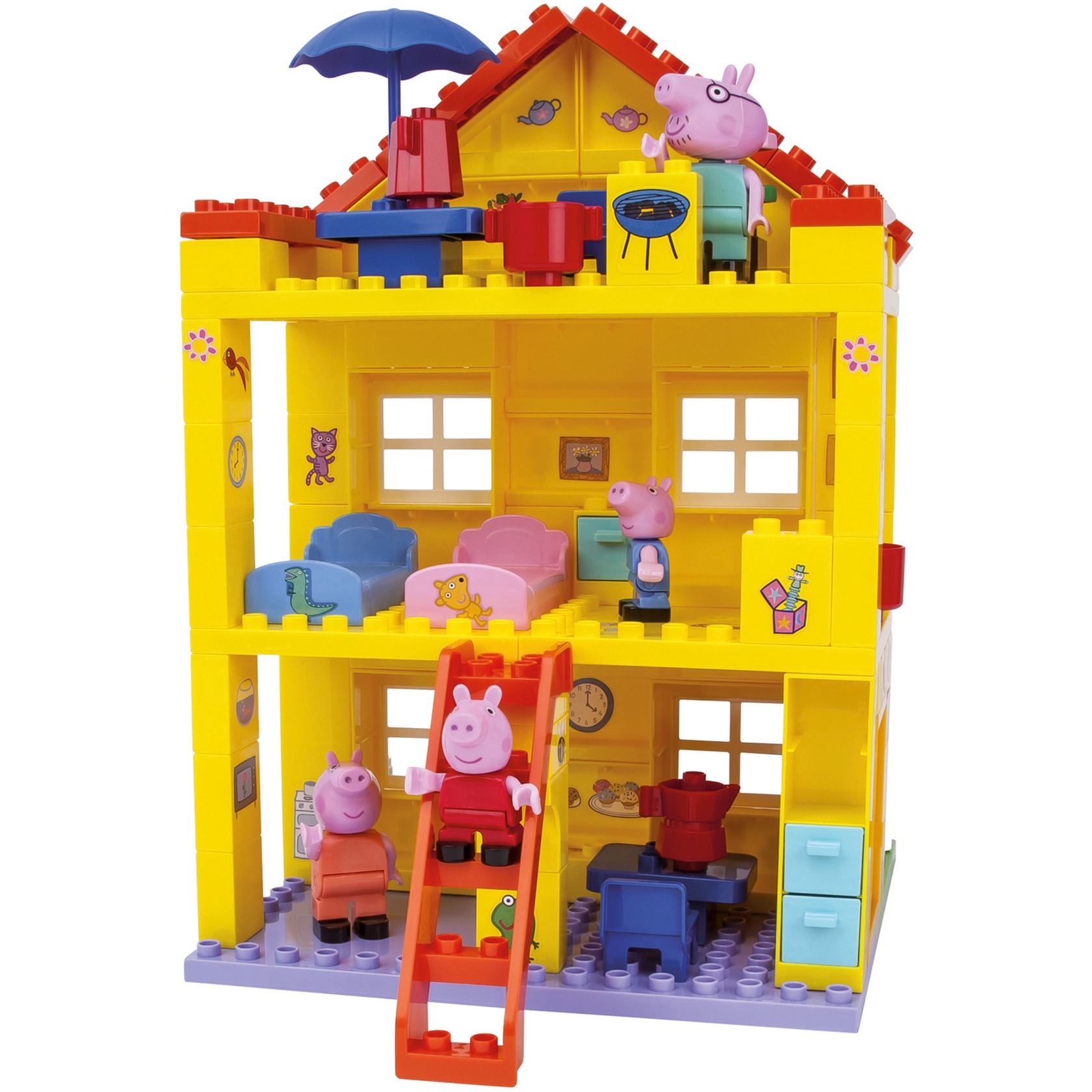 Image of Alternate - PlayBIG-Bloxx Peppa Wutz Peppas House, Konstruktionsspielzeug online einkaufen bei Alternate